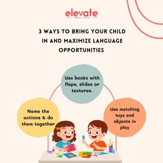 From singing and reading to engaging in dramatic play, there are many different ways you can help with your child's language development. 👏🏻🧡⁠
⁠
Little ones can have difficulty sitting and paying attention to a story exactly as it is written.📖⁠
⁠
Here are three strategies for bringing your child in and maximizing language opportunities! 👇🏻⁠
.⁠
.⁠
.⁠
🌐elevatetherapycenter.com⁠
.⁠
.⁠
.⁠
.⁠
#speechpathology #slp #speechtherapy #slpeeps #speechlanguagepathology #speechtherapist #slplife #speech #speechies #speechlanguagepathologist #slpsofinstagram #speechpathologist #instaslp #autism #speechie #schoolslp #occupationaltherapy #elavatetherapycenter #earlyintervention #speechandlanguagetherapy #therapy #slpa #dysphagia  #speechdelay #autismawareness #speechpath #articulation #specialeducation #speechlanguagetherapy #languagedevelopment ⁠
⁠